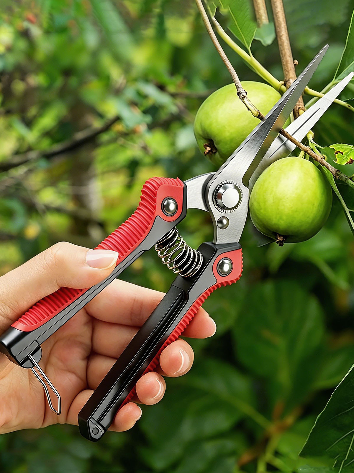 Gardening Tools Sharp - NEWSHARK Edelstahl-Gartenschere Scharfe Astschere mit Rutschfestem