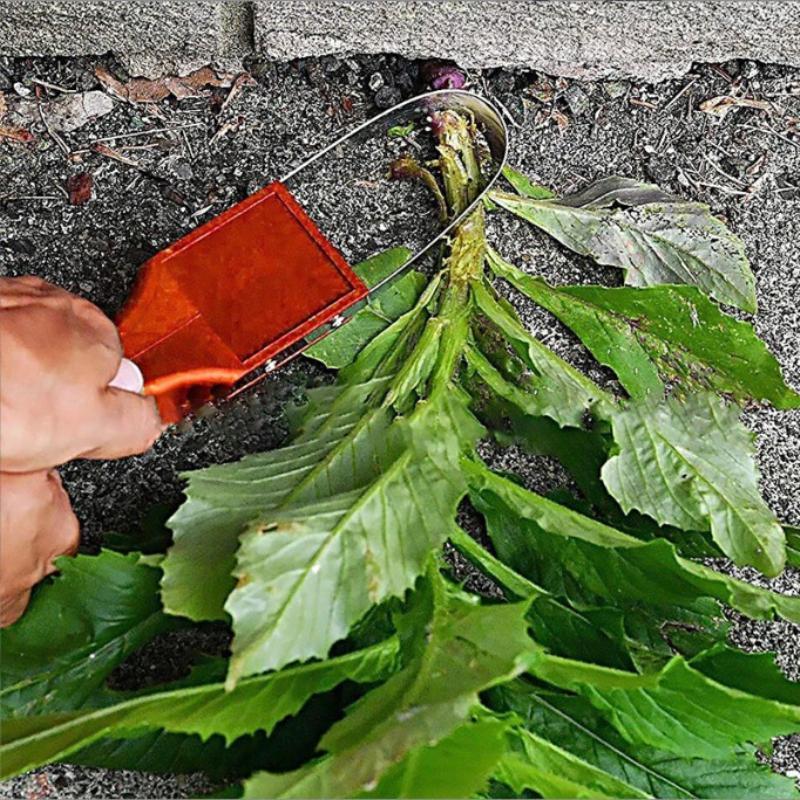 Gardening Tools Sharp - Garten-Handschlaufen-Unkrautentferner – Schlaufenform aus Eisen mit