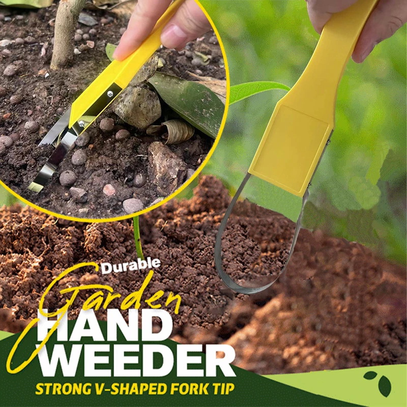 Gardening Tools Sharp - 1 Stück Garten-Bandit-Handschlaufen-Unkrautjäter-Werkzeug – Eisenschlaufen-Design mit