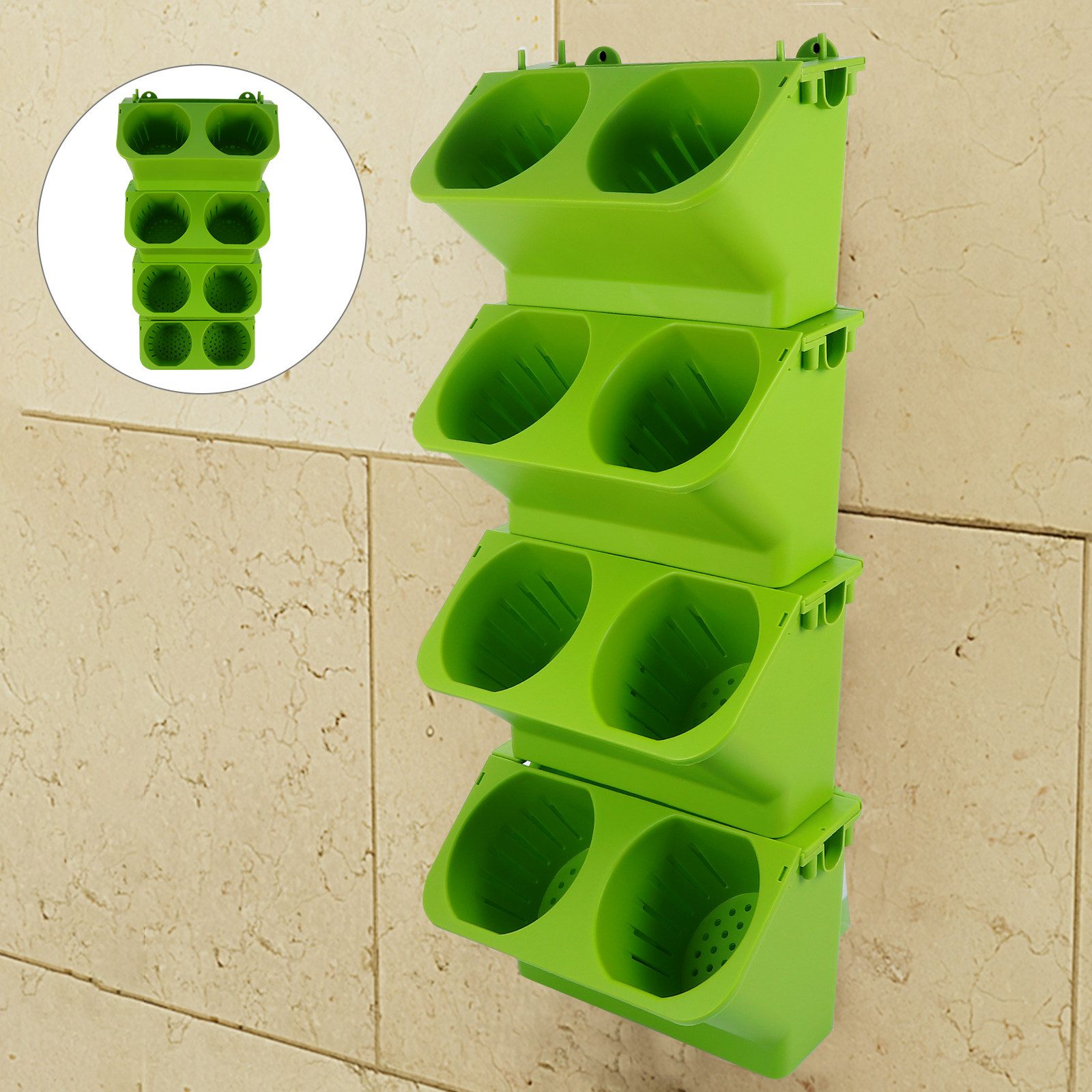 4 Stück Vertikaler Grüner Wand – Vertical Wall Planter Bewertung und Preis