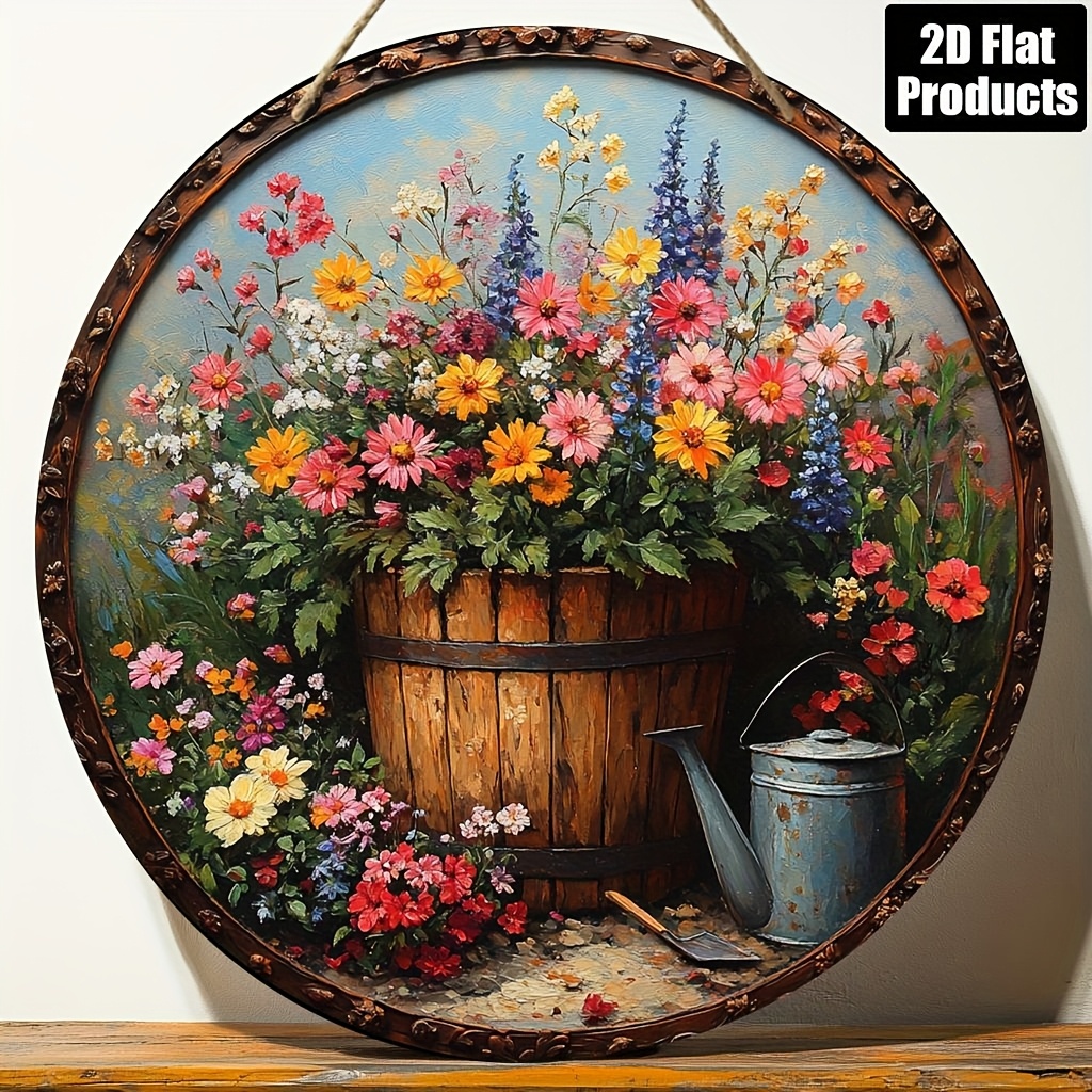 2D flach, 1 Stück, rundes deko – Gardening Tools Store Bewertung und Preis