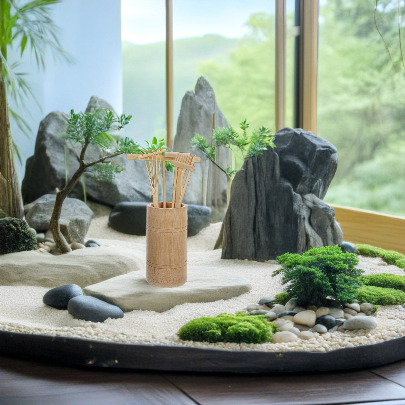 1 Set Zen-Sandrechen-Set aus B – Gardening Tool Diy Bewertung und Preis