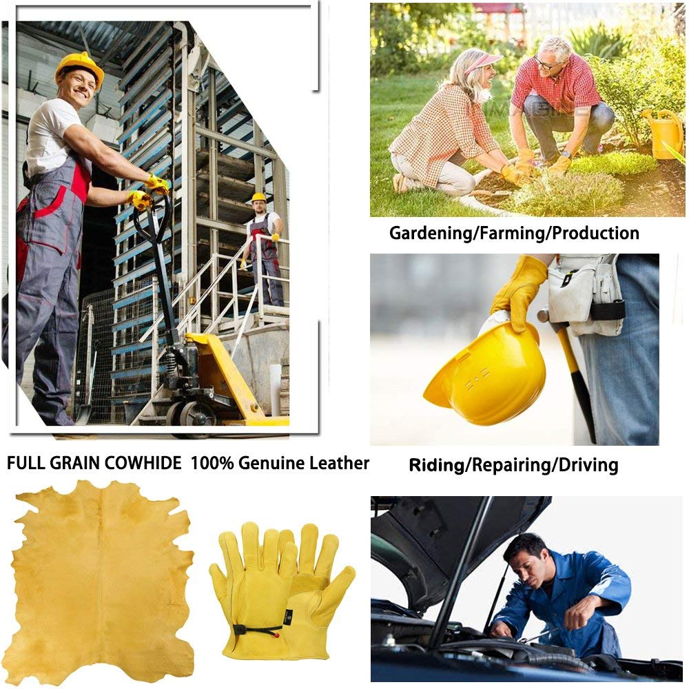 Lederhandschuhe für Männer, Ar – Gardening Tools Gloves Bewertung und Preis