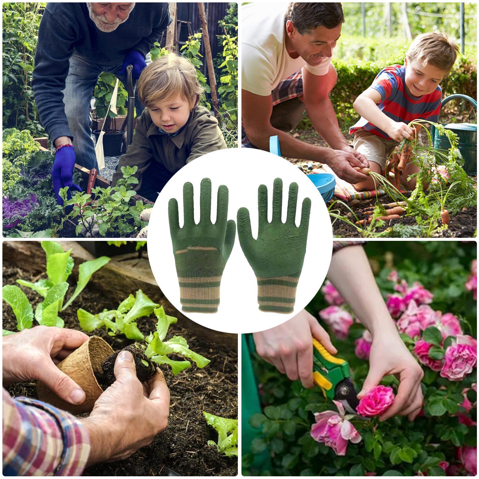 1 Paar Gartenhandschuhe aus Gu – Gardening Tools Gloves Bewertung und Preis