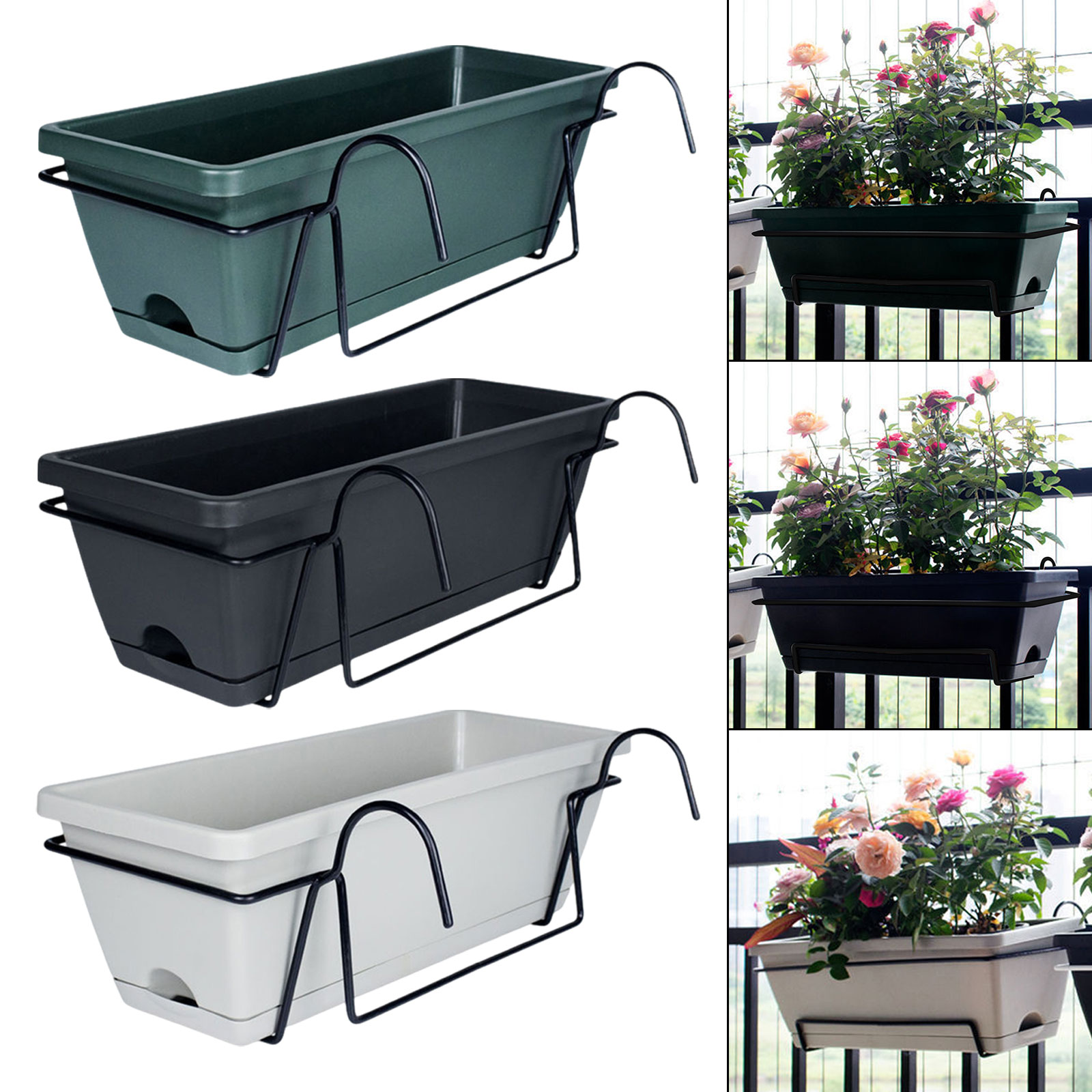 Balkongeländer-Pflanzgefäß, Pf – Vertical Wall Planter Bewertung und Preis